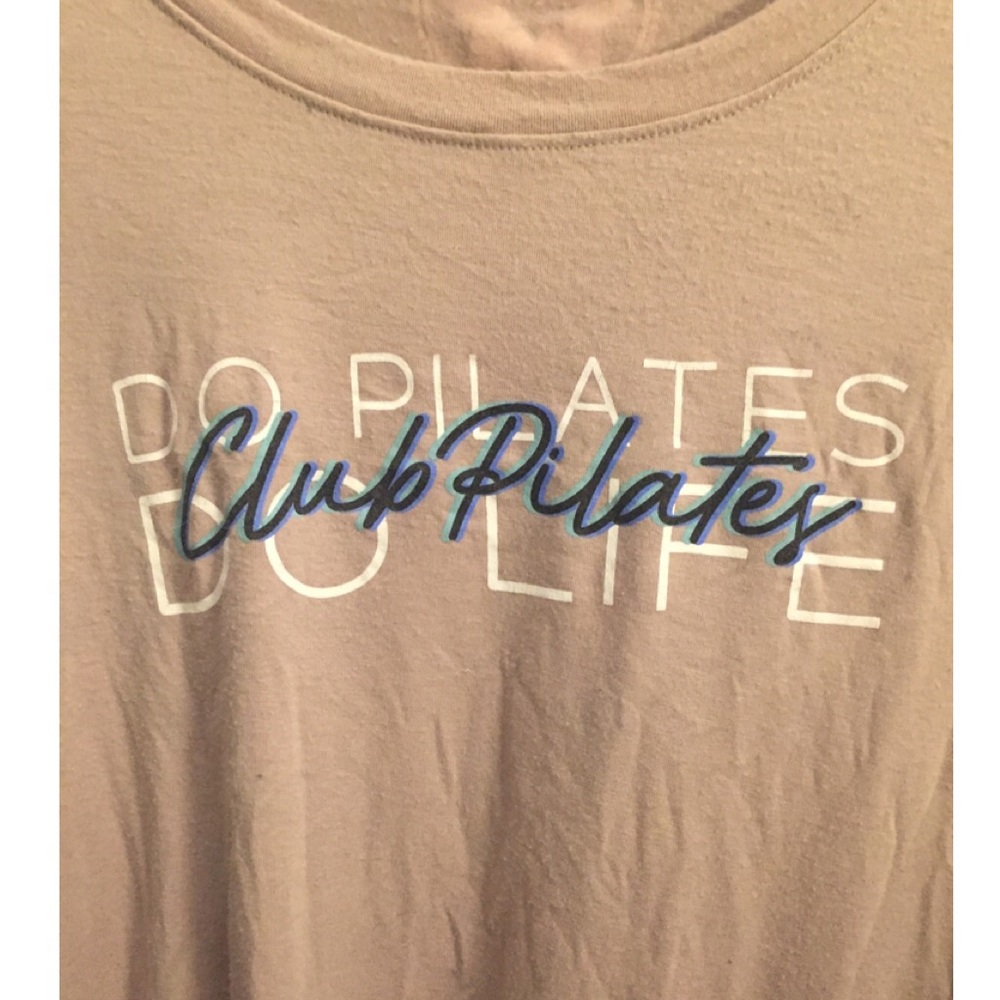 Club Pilates/Glyder Side Tie Soft Tee